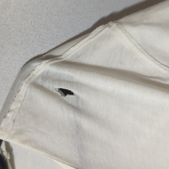 Elvis & Jesus Men's Size Large White & Black Tee Shirt - Picture 4 of 8